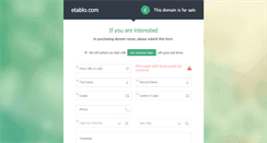 Desktop Screenshot of etablo.com