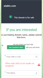 Mobile Screenshot of etablo.com